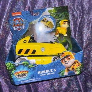 Paw Patrol Jungle Pups Rubble’s Rhino Vehicle